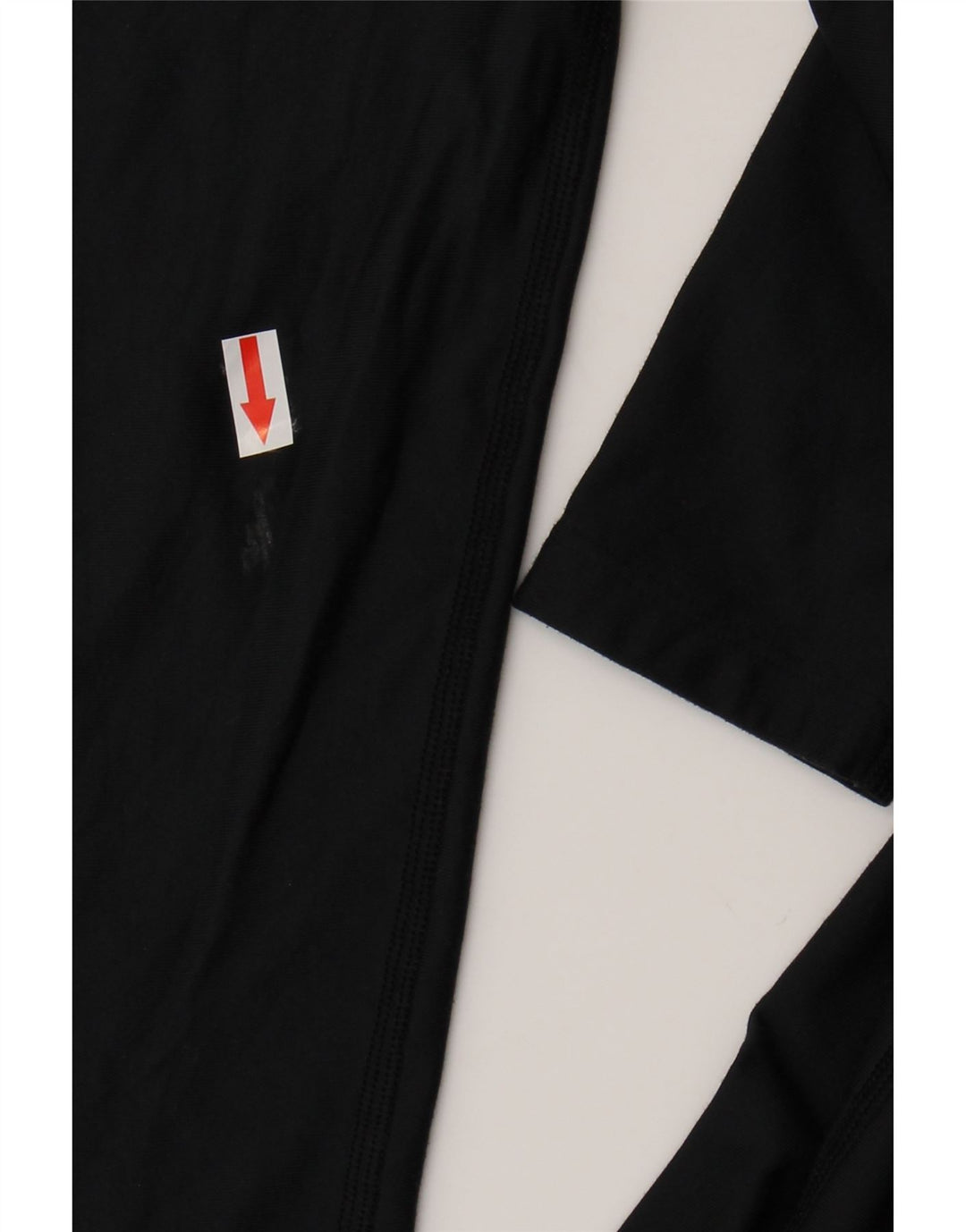 Under Armour Womens Compression Top Long Sleeve UK 14 Large Black Polyester