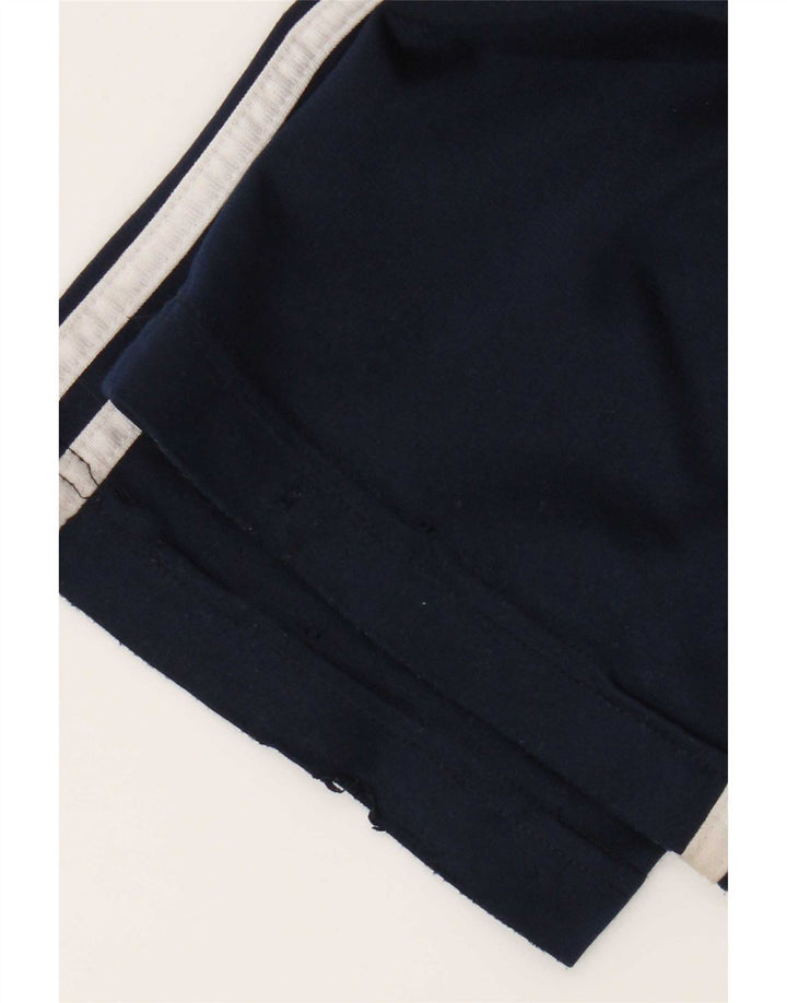 Adidas Boys Tracksuit Trousers 9-10 Years Navy Blue Polyester