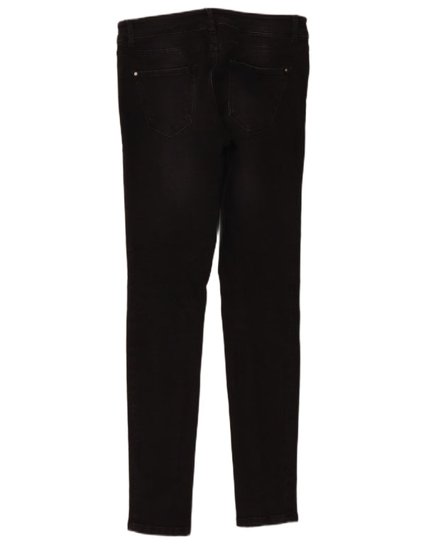 Massimo Dutti Womens Skinny Jeans EU 38 Small W28 L30 Black