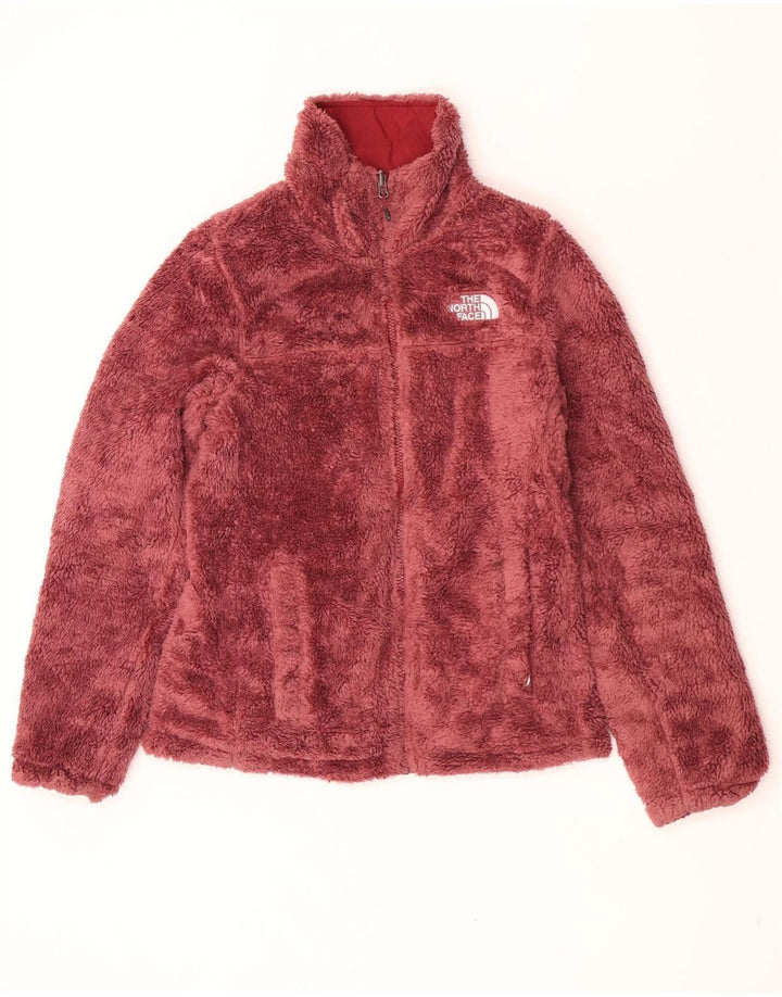 The North Face Womens Reversible Padded Jacket UK10 Small Burgundy