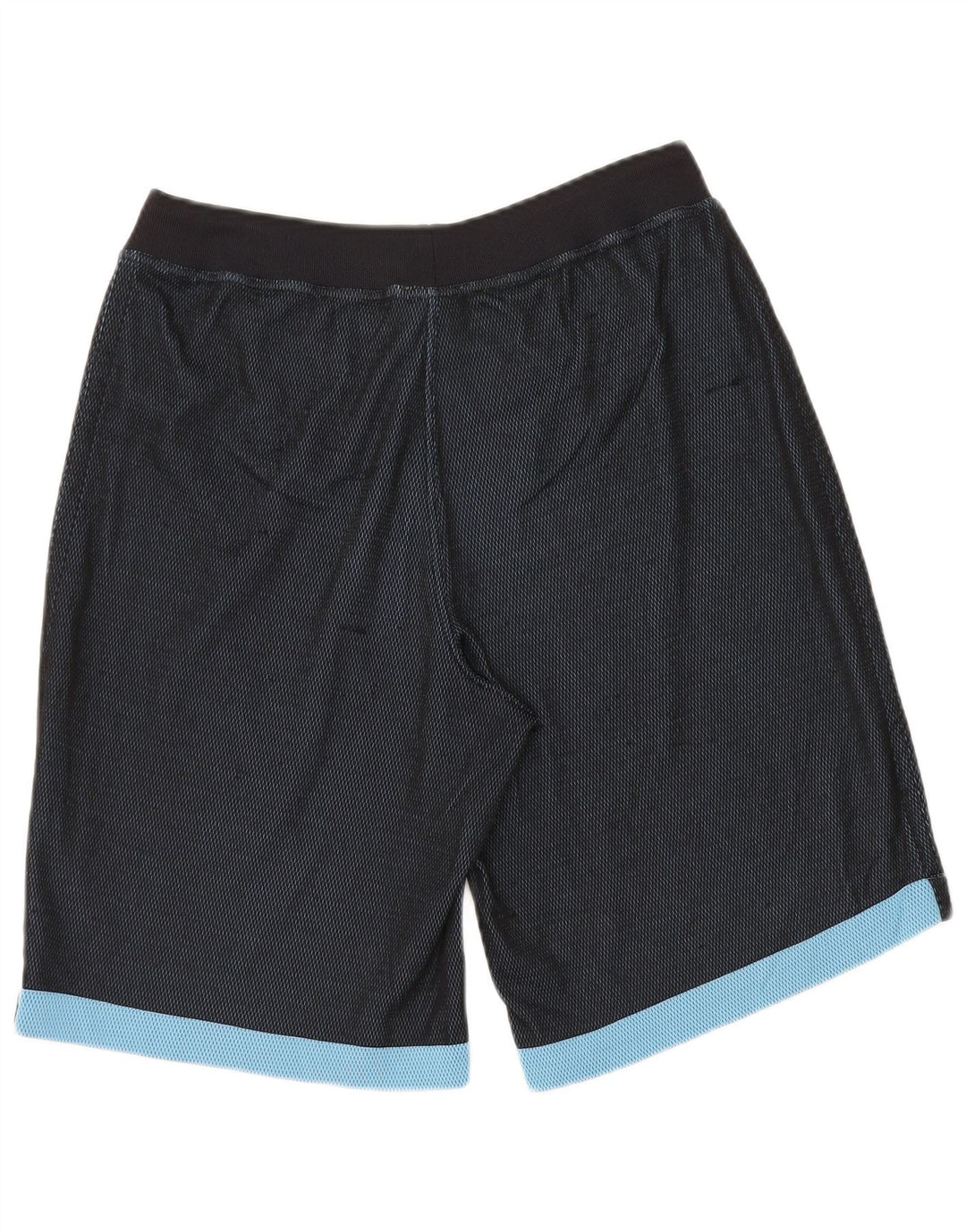 Reebok Mens Sport Shorts Small Navy Blue Colourblock