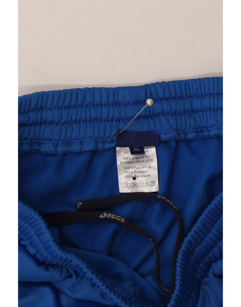 ASICS Womens Tracksuit Trousers UK 18 XL  Blue Polyester Vintage Asics and Second-Hand Asics from Messina Hembry 