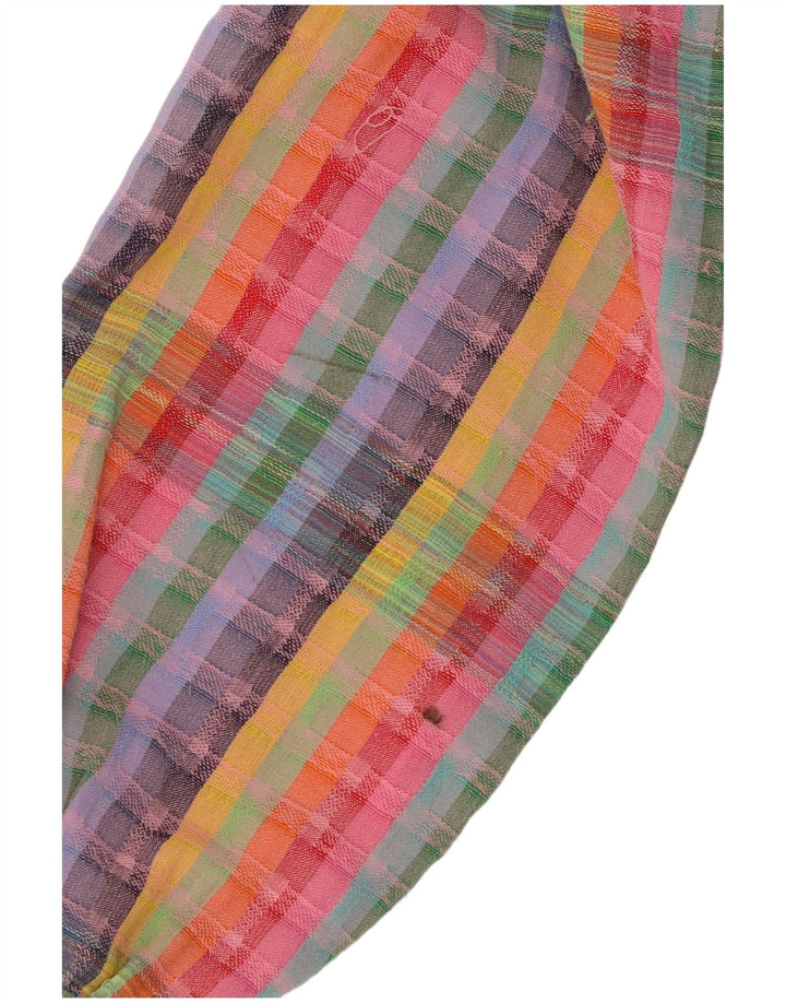 VINTAGE Womens Shirt UK 18 XL Multicoloured Striped