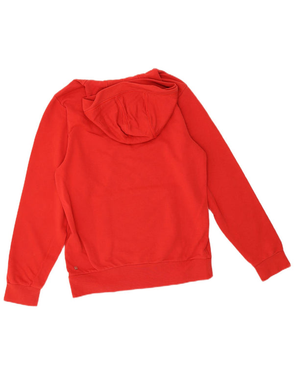 Puma Boys Graphic Hoodie Jumper 13-14 Years  Red Cotton