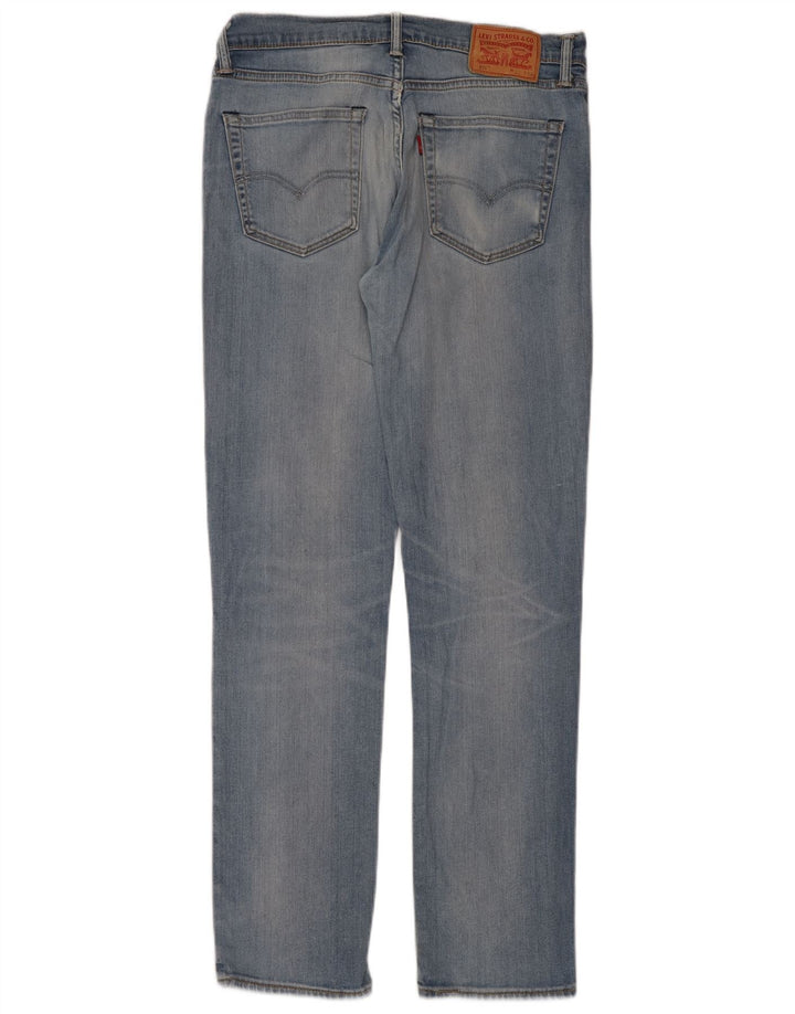Levi's Mens 511 Slim Jeans W33 L34 Blue Cotton
