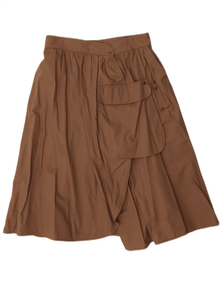 Bogner Womens Wrap Skirt W30 Medium Brown