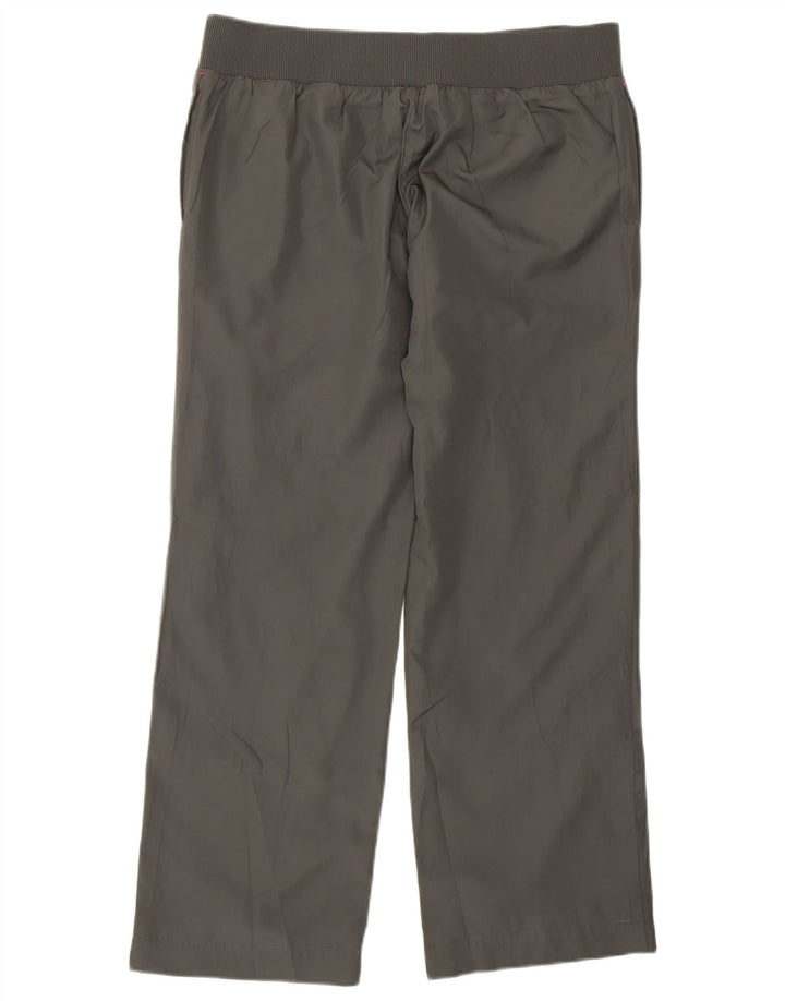 REEBOK Womens Tracksuit Trousers UK 16 Large Grey Polyester
