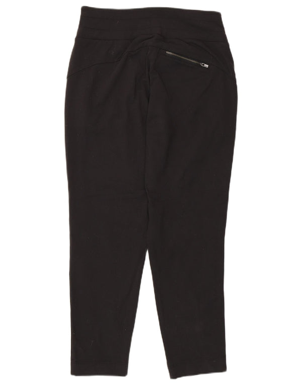 ATHLETA Womens Tracksuit Trousers UK 6 XS  Black Nylon
