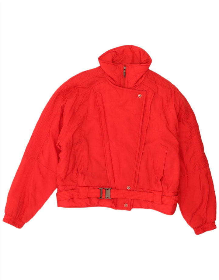 Vintage Womens Padded Jacket UK 18 XL Red