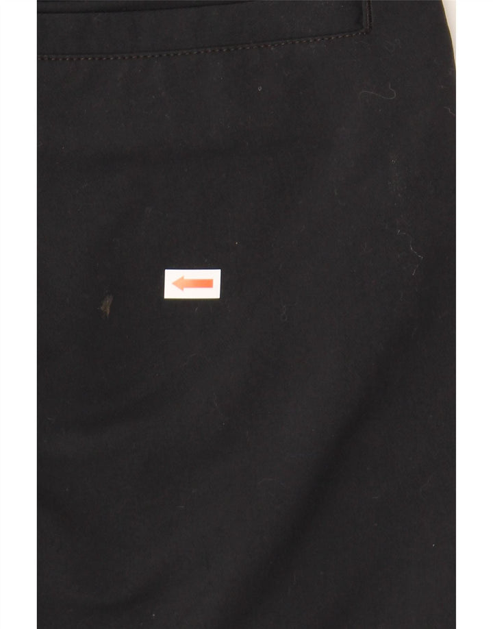 UNDER ARMOUR Womens Slim Chino Trousers W32 L32 Black Polyester Vintage Under Armour and Second-Hand Under Armour from Messina Hembry 