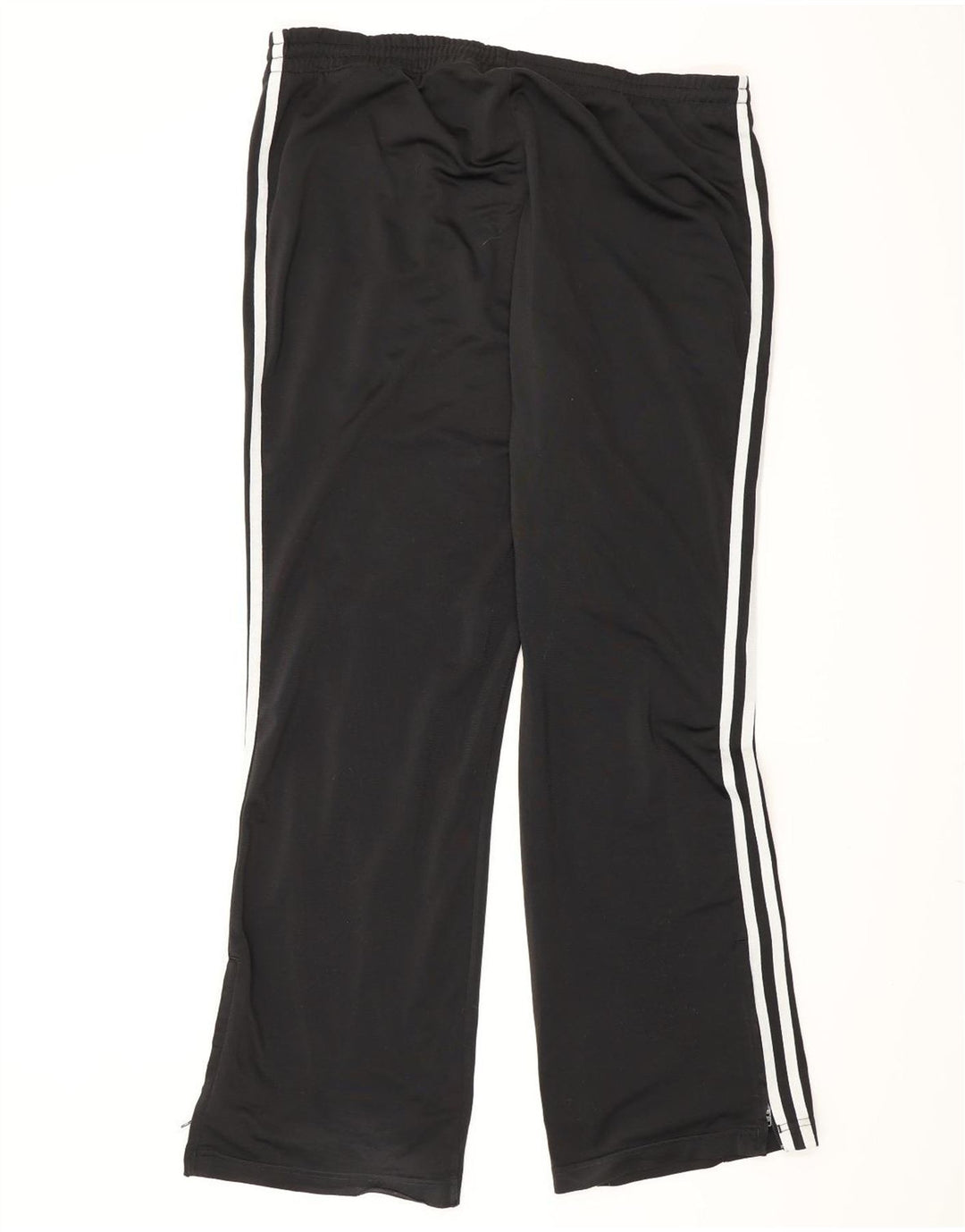 Adidas Womens Tracksuit Trousers IT 44 Medium  Black Polyester