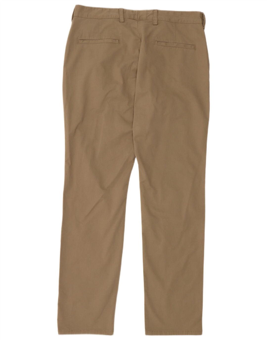 FRENCH CONNECTION Mens Straight Chino Trousers W34 L32 Beige Cotton