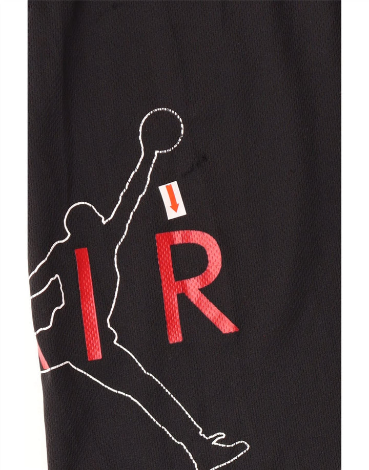 Jordan Boys Graphic Sport Shorts 13-14 Years XL Black Polyester