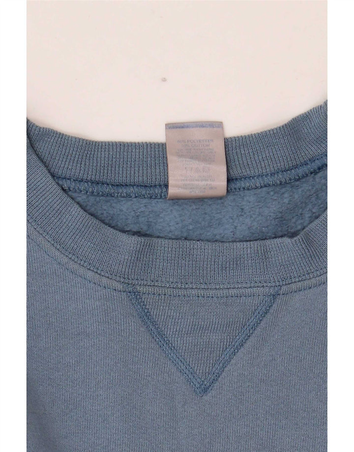 Russell Athletic Mens Sweatshirt Jumper Small Blue Polyester