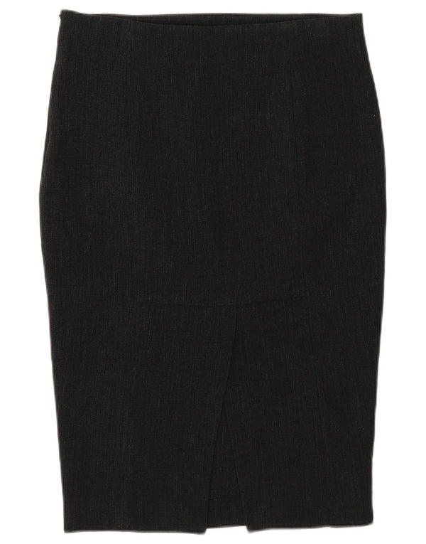 Zara Womens Pencil Skirt Medium W28  Grey Polyester