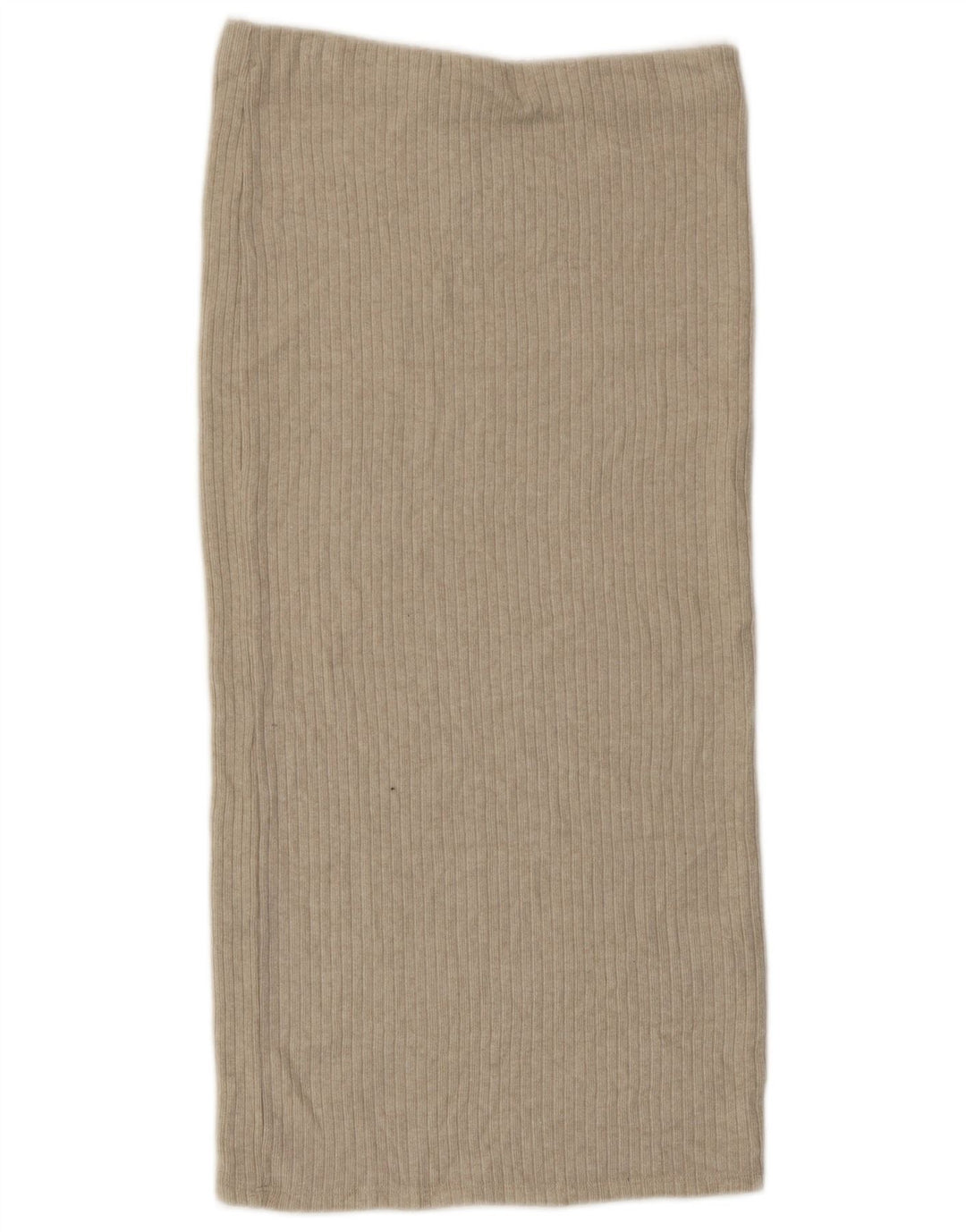 ZARA Womens High Waist Midi Skirt Large W30 Grey Viscose