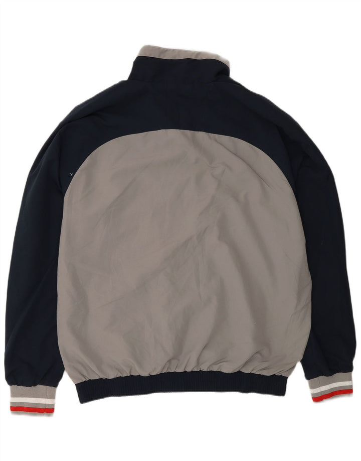 Champion Mens Tracksuit Top Jacket XL Grey Colourblock Polyester