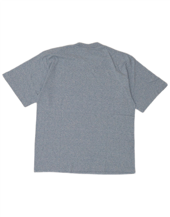 CHAMPION Mens T-Shirt Top Small Blue Flecked Cotton