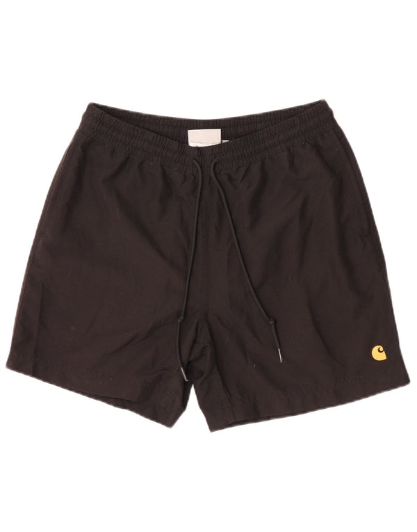 Carhartt Mens Swimming Shorts Small Black Polyester