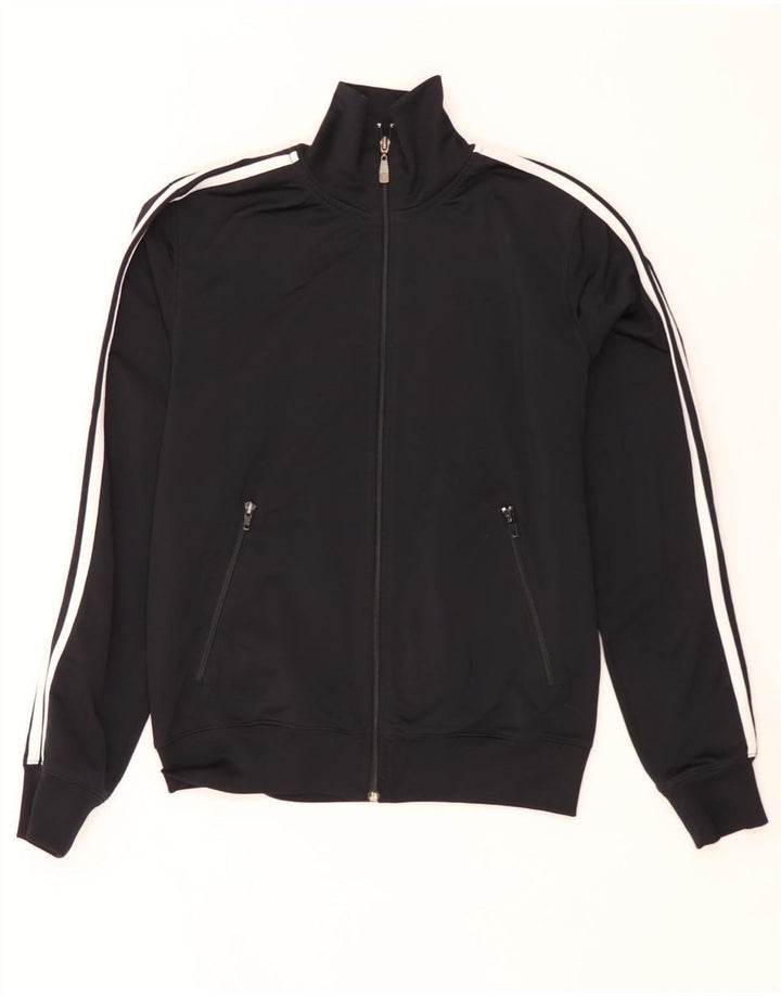 Converse Mens Tracksuit Top Jacket Small Black Polyester