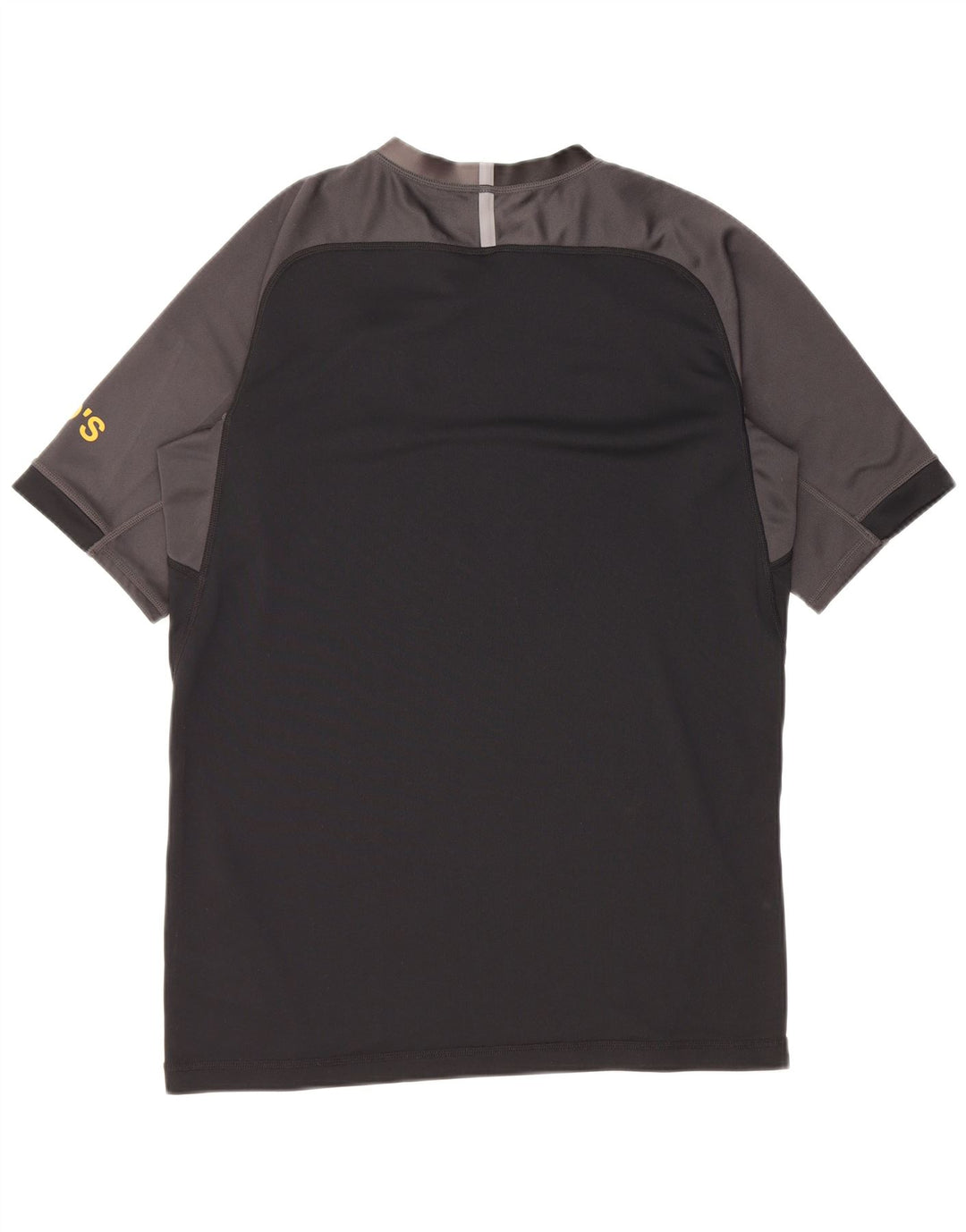 Canterbury Mens Graphic T-Shirt Top Medium Black Colourblock Polyester