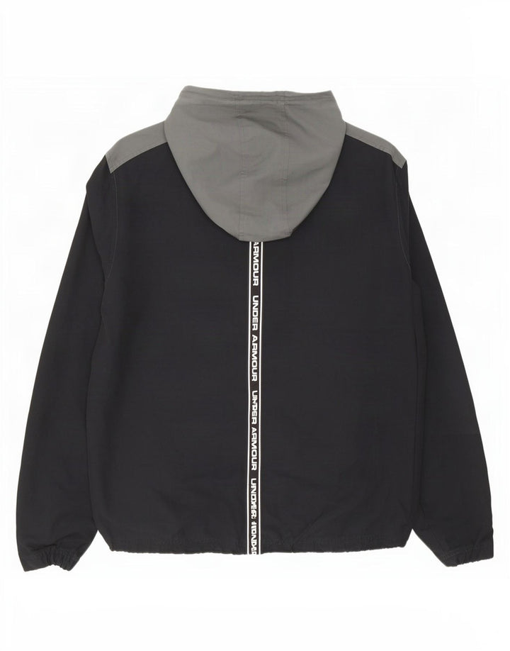 Under Armour Mens Graphic Tracksuit Top Jacket UK 36 Small Black