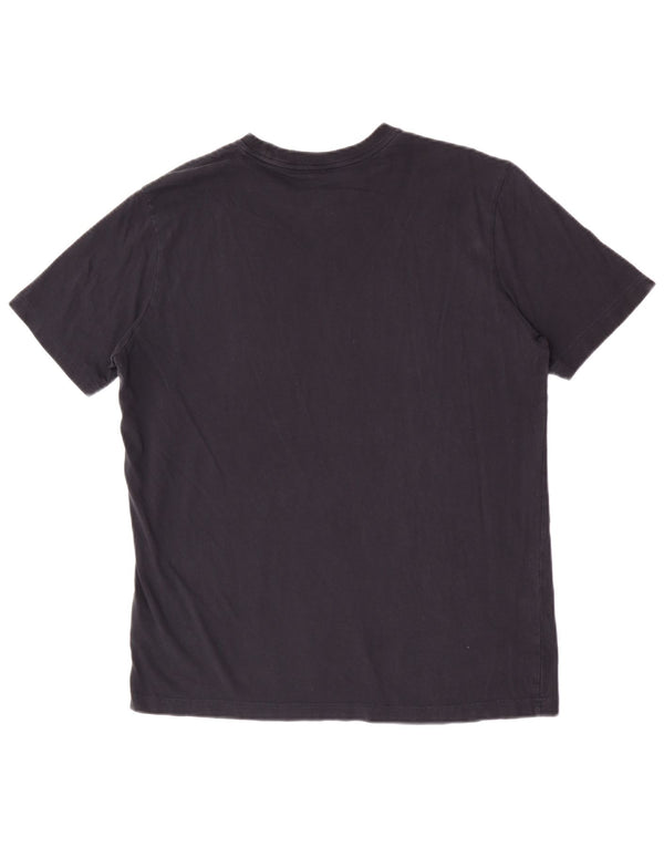 Hugo Boss Womens T-Shirt Top Large Black Cotton