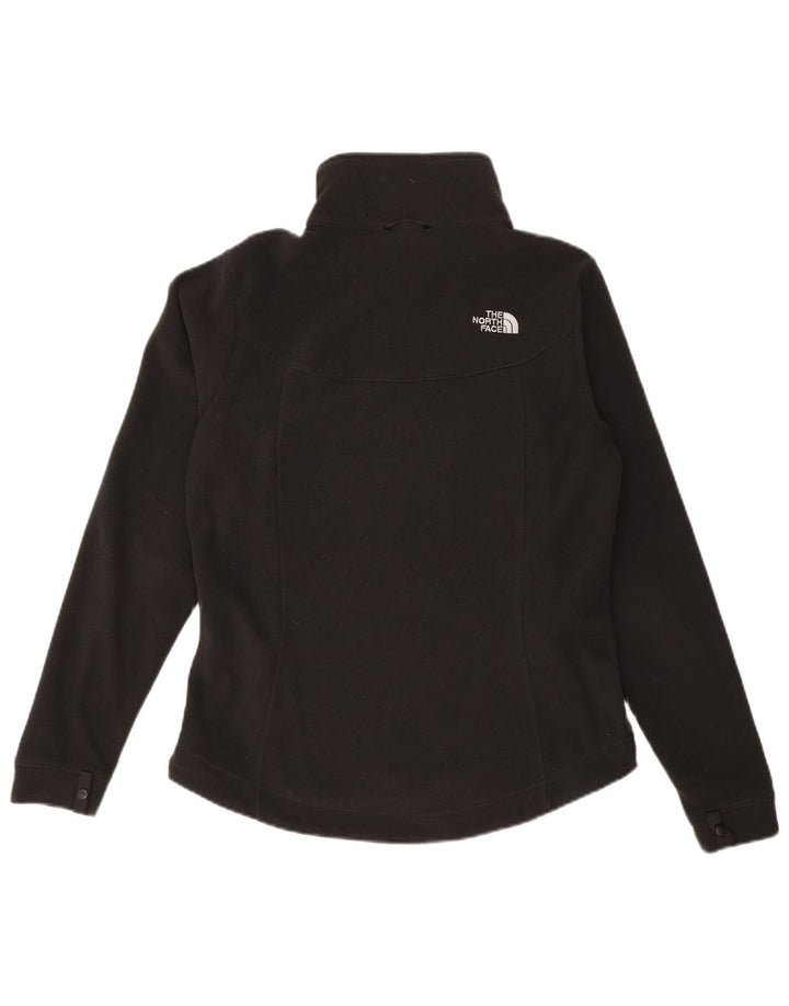 THE NORTH FACE Womens Fleece Jacket UK 10 Small Black Polyester