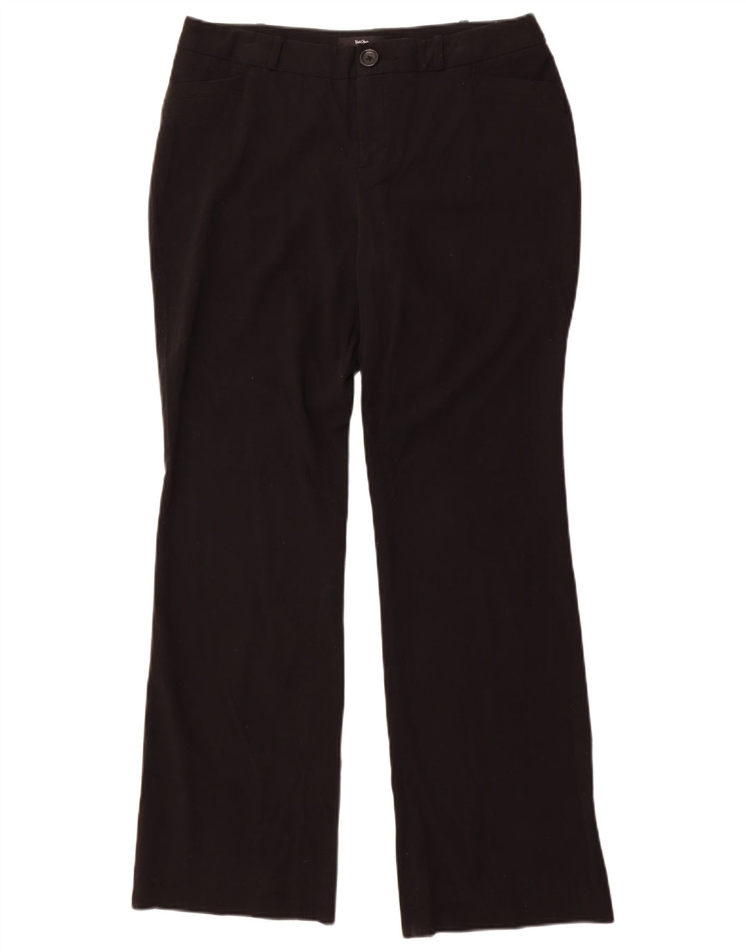 Mossimo Womens Bootcut Casual Trousers US 10 Large W34 L32 Black Polyester