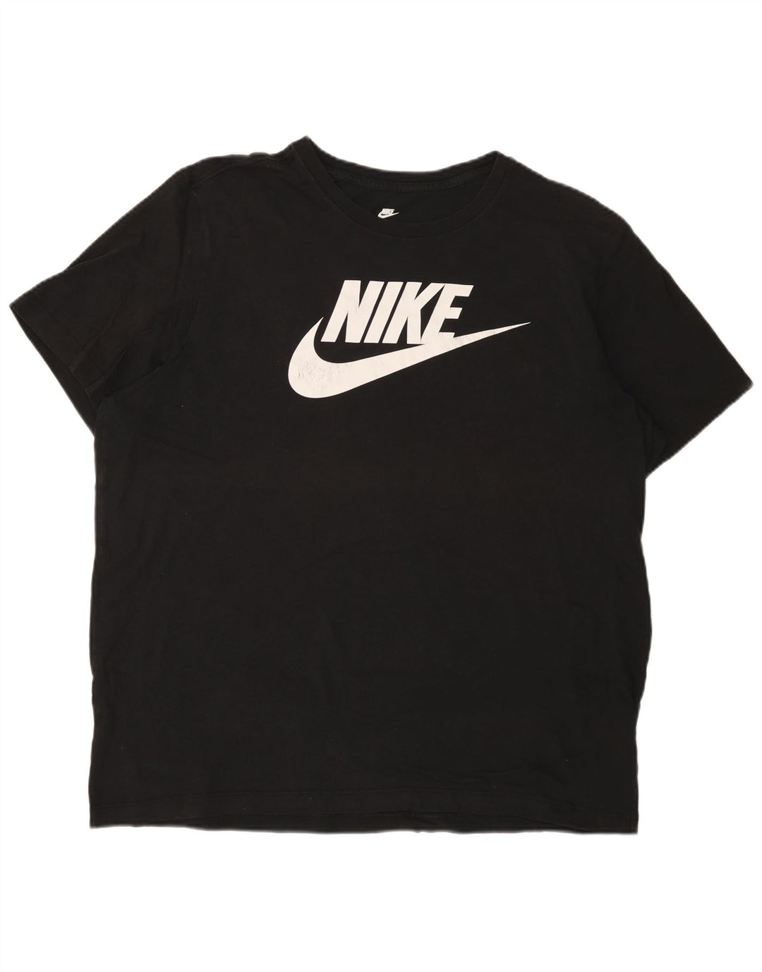 Nike Mens Graphic T-Shirt Top XL Black Cotton