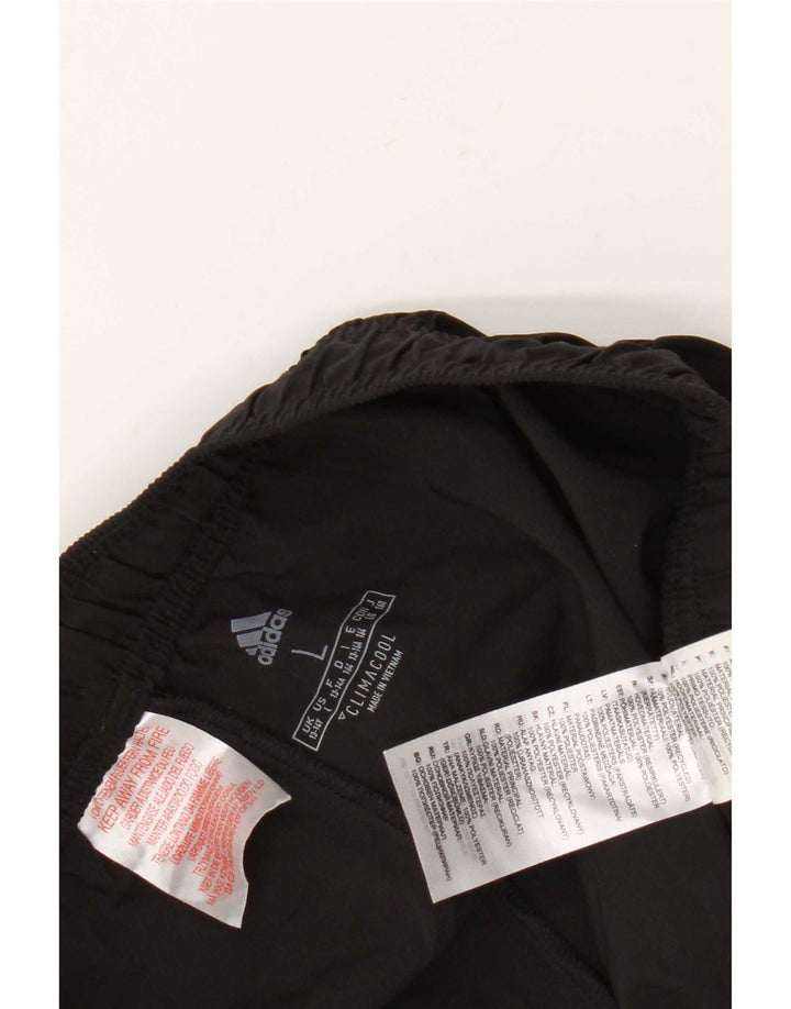 Adidas Boys Climacool Sport Shorts 13-14 Years Large Black Polyester