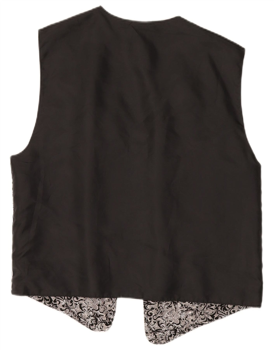 Vintage Womens Waistcoat UK 18 XL  Multicoloured Patchwork Polyester