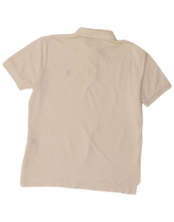 Polo Ralph Lauren Mens Polo Shirt Large White Cotton