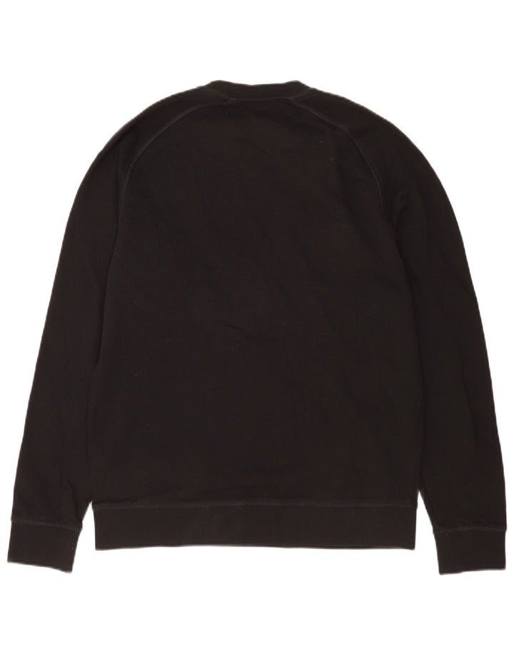 Hugo Boss Mens Sweatshirt Jumper Medium Black Cotton