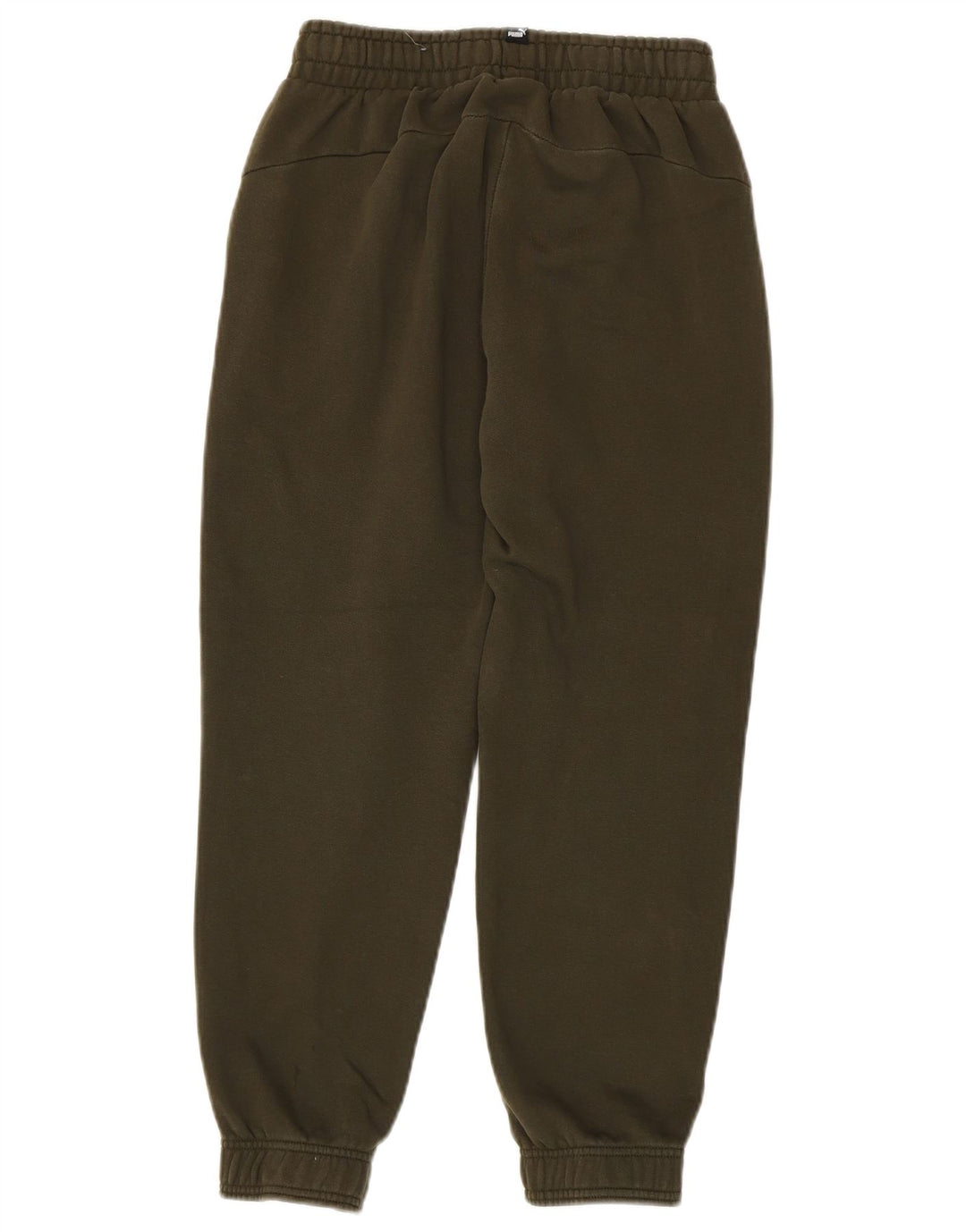 PUMA Boys Tracksuit Trousers Joggers 13-14 Years  Khaki Cotton