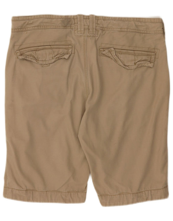 Fat Face Mens Chino Shorts W36 Large Beige Cotton