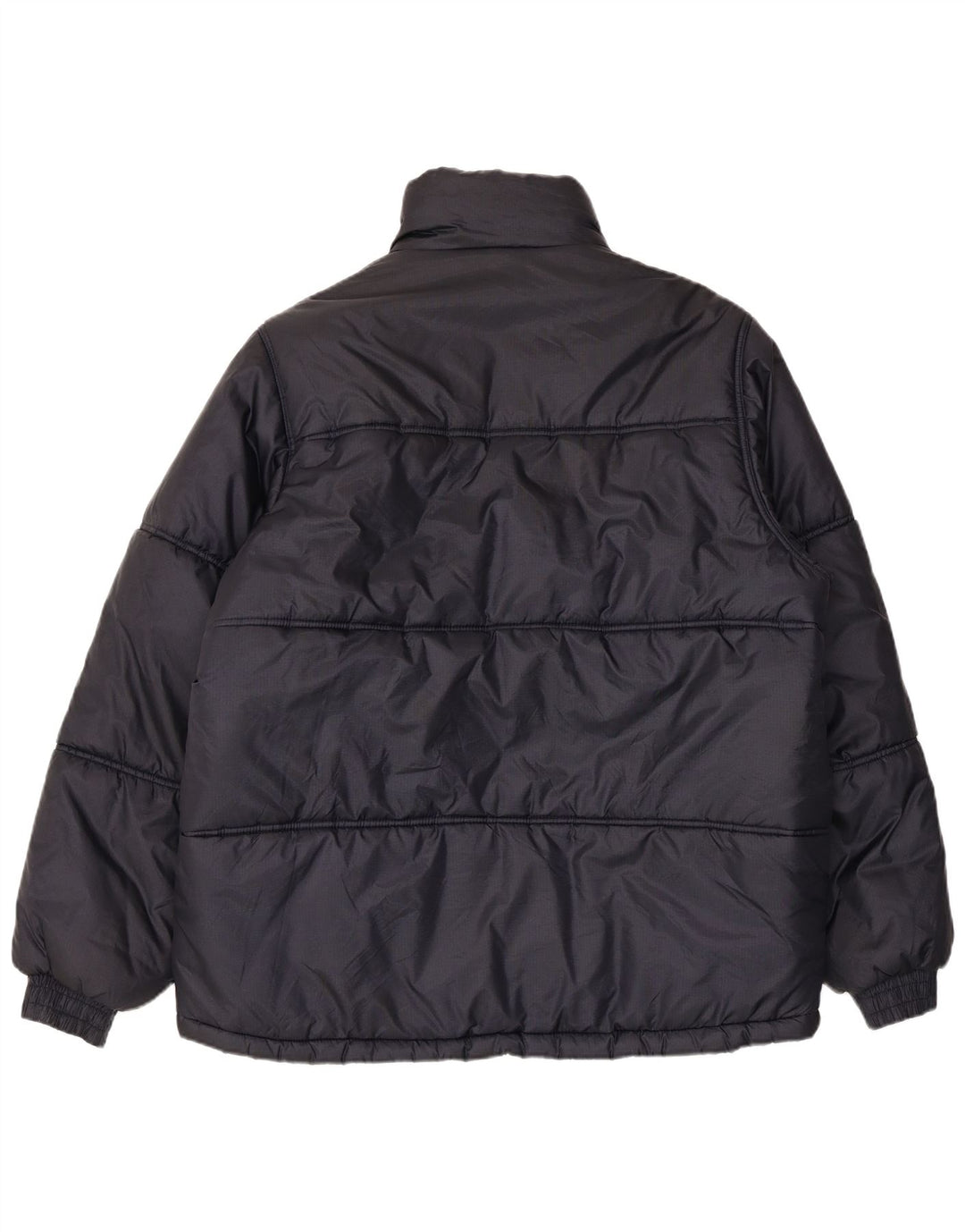 Reebok Mens Padded Jacket UK 40 Large Navy Blue Nylon
