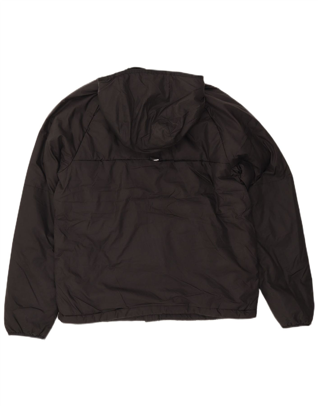 NIKE Mens Therma-Fit Hooded Windbreaker Jacket UK 38 Medium Black