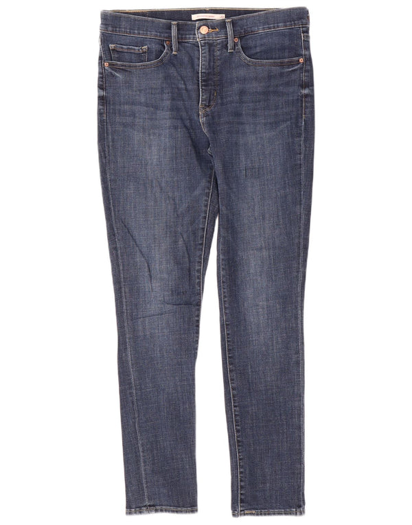 Levi's Womens 311 Shaping Skinny Jeans W30 L30 Blue Cotton