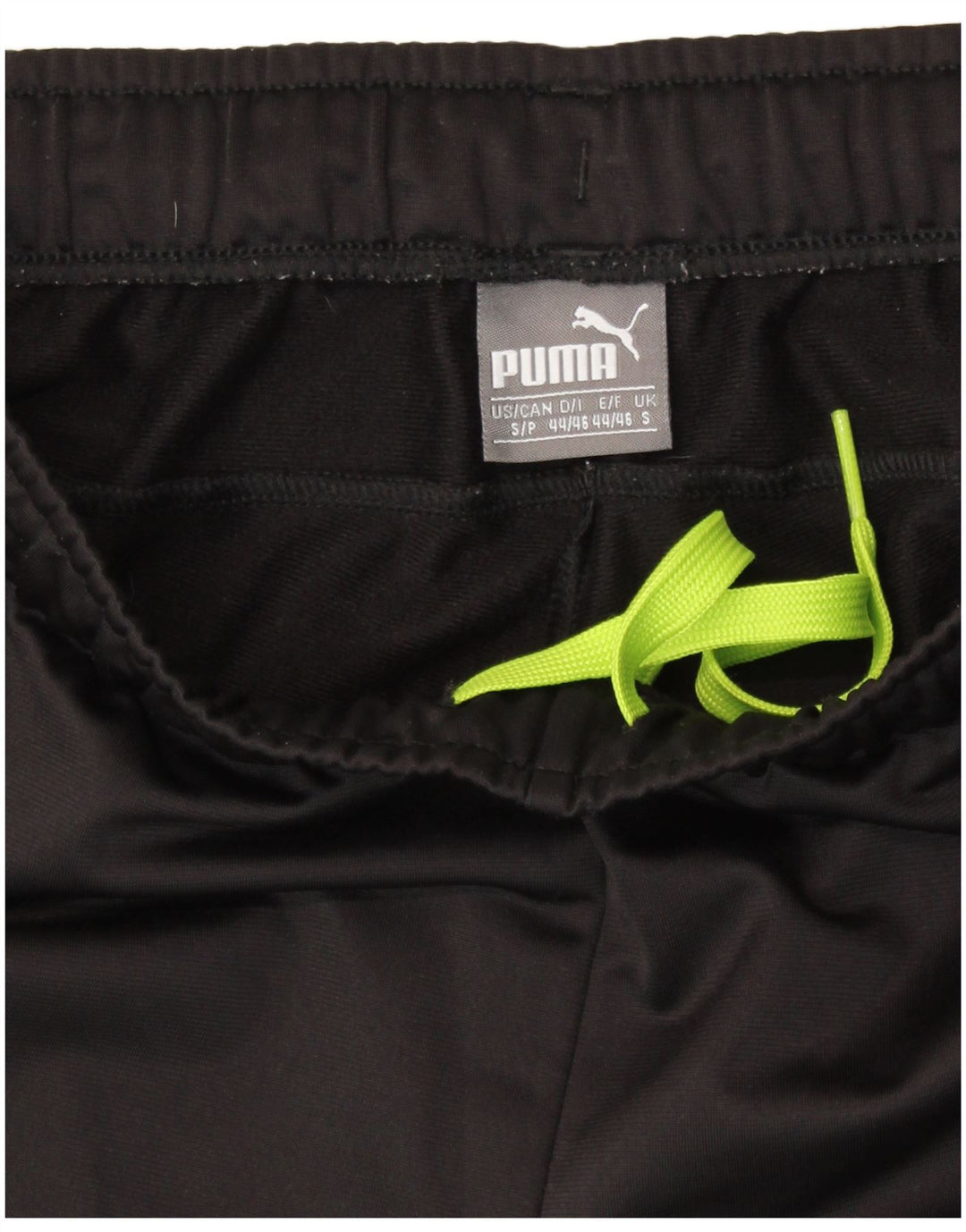 PUMA Mens Tracksuit Trousers Joggers Small Black Polyester