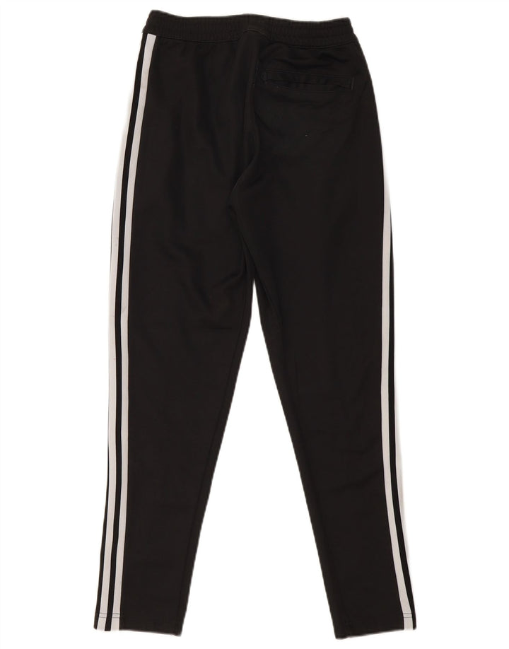ADIDAS Mens Tracksuit Trousers XS Black Cotton
