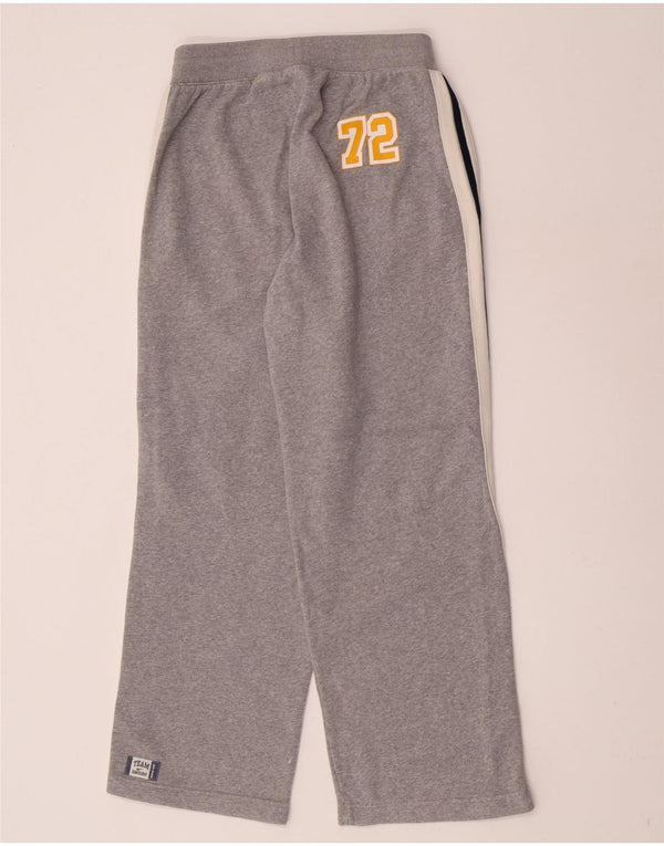 Nike Boys Graphic Tracksuit Trousers 13-14 Years XL Grey Colourblock Cotton