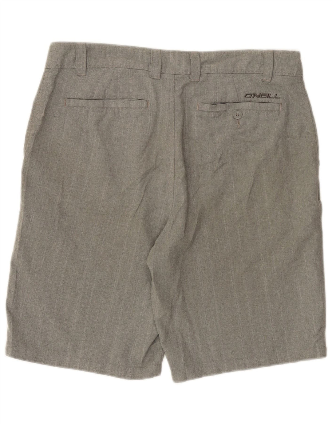 O'Neill Mens Chino Shorts W34 Large Grey Polyester