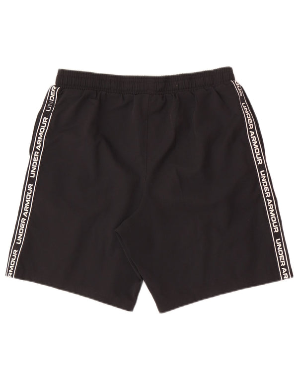 Under Armour Boys Graphic Sport Shorts 13-14 Years XL Black Sports
