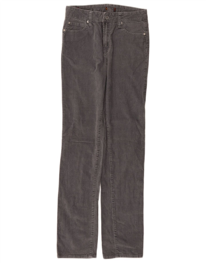 7 FOR ALL MANKIND Boys Straight Corduroy Trousers 15-16 Years W32 L29 Grey