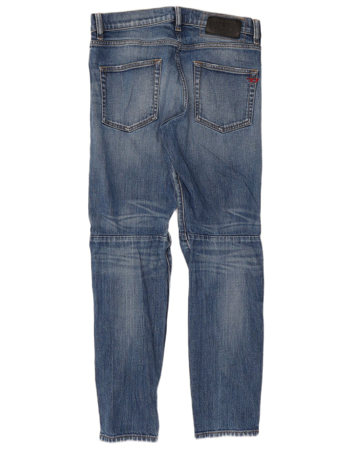 Diesel Mens D-Strukt Slim Jeans W32 L30 Blue Cotton