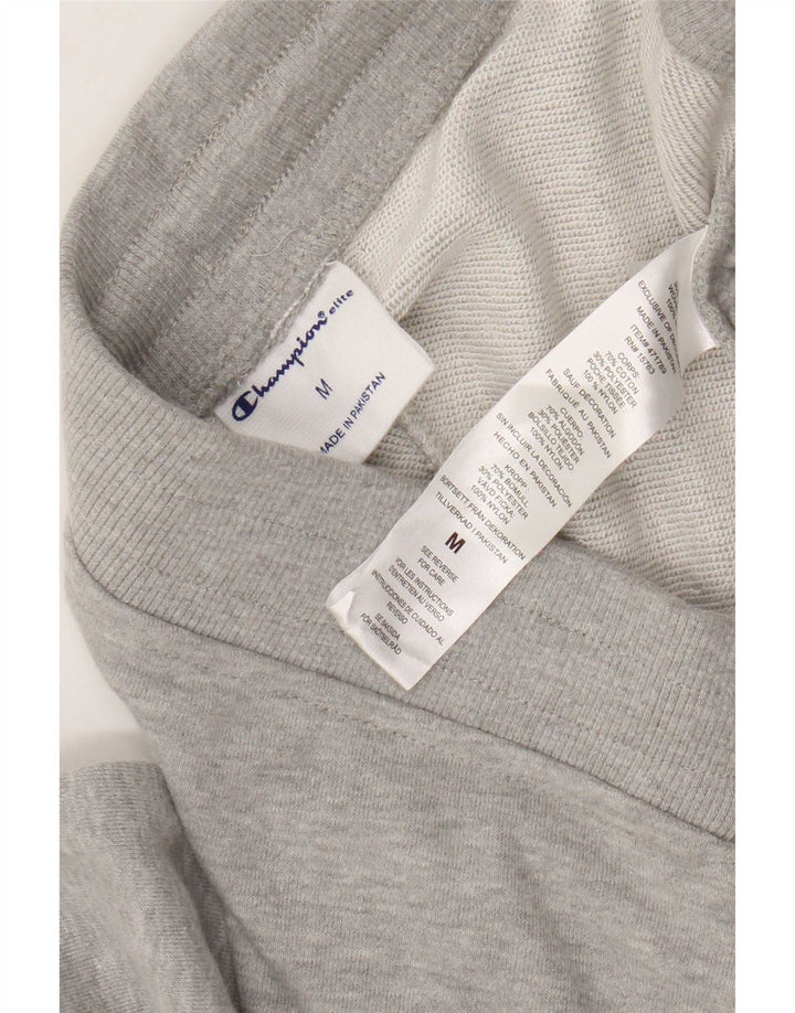 Champion Mens Cargo Tracksuit Trousers Joggers Medium Grey Flecked Cotton