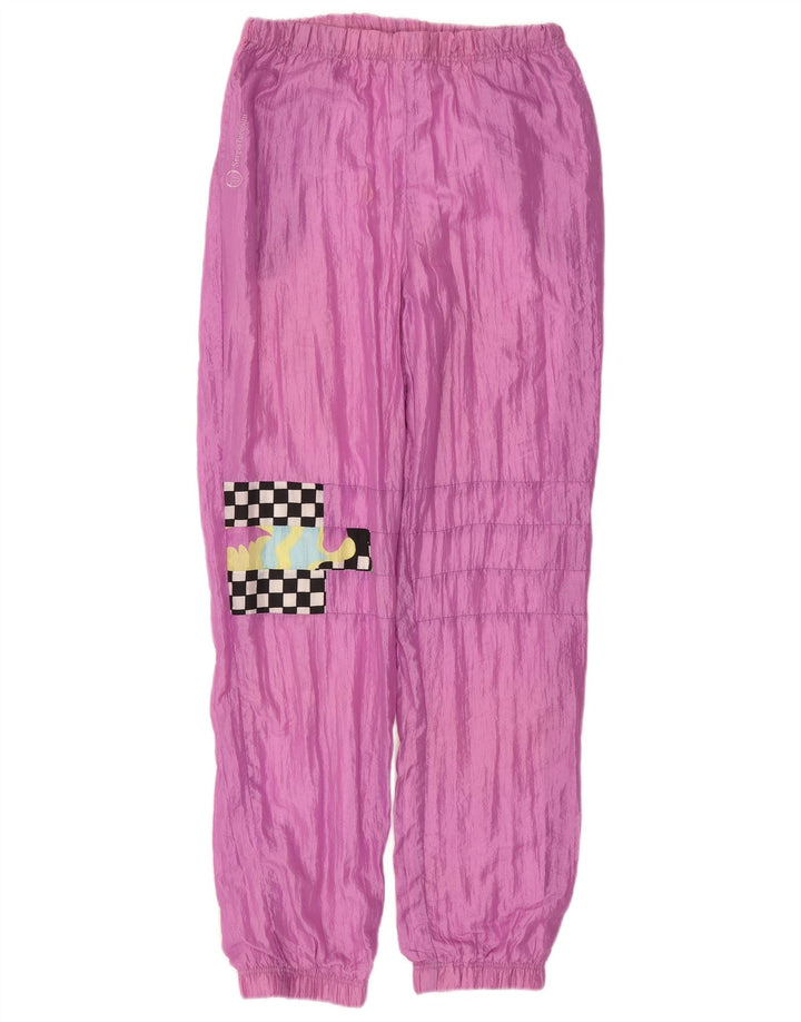 Sergio Tacchini Womens Full Tracksuit IT 44 Medium Purple Colourblock