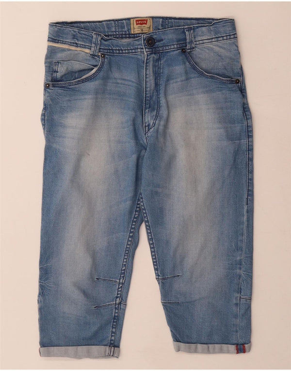 Levi's Boys Capri Jeans 15-16 Years W30 L16 Blue Cotton