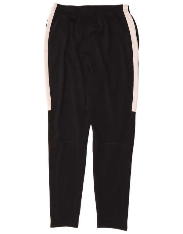 Nike Boys Dri Fit Tracksuit Trousers 13-14 Years XL Black Colourblock